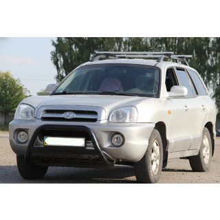 Defensa Delantera WT004 Negra (Acero Inoxidable) foto 1