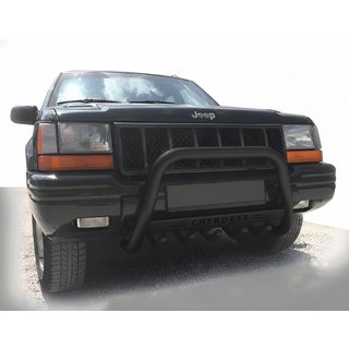 Defensa Delantera WT004 Negra (Acero Inoxidable) foto 1