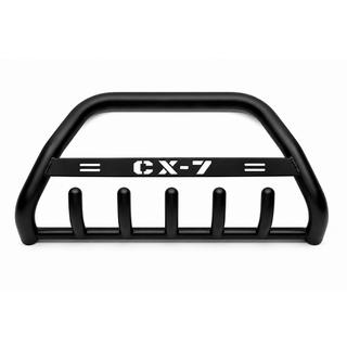 Defensa Delantera WT004 Negra (Acero Inoxidable) Mazda CX-7 2006-2012