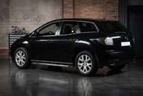 Mazda CX-7 2006-2012 Estribos Laterales Maydos V1 (2 uds, acero inoxidable) foto 1