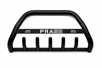 Toyota Land Cruiser Prado 120 2002-2009 Defensa Delantera WT004 Negra (Acero Inoxidable) foto 3