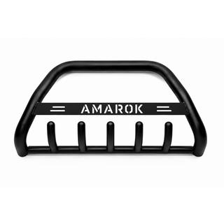 Defensa Delantera WT004 Negra (Acero Inoxidable) Volkswagen Amarok 2010-2022
