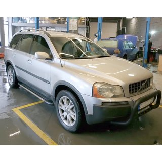 Defensa Delantera WT004 Negra (Acero Inoxidable) Volvo XC90 2002-2014 foto 2