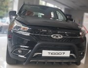Chery Tiggo 7 2016-2019 Defensa Delantera WT003 Negra Acero Inoxidable foto 3