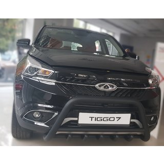 Defensa Delantera WT003 Negra Acero Inoxidable foto 3