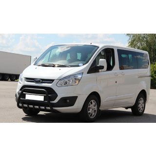 Defensa Delantera WT003 Negra Acero Inoxidable foto 1