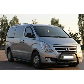 Defensa Delantera WT003 Negra Acero Inoxidable foto 4