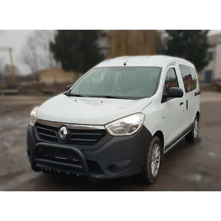 Defensa Delantera WT003 Negra Acero Inoxidable foto 4