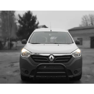 Defensa Delantera WT003 Negra Acero Inoxidable foto 3