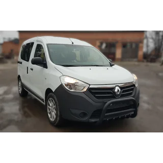 Defensa Delantera WT003 Negra Acero Inoxidable foto 1