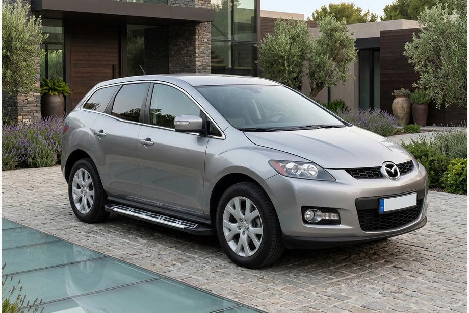 Mazda CX-7 2006-2012 Estribos Laterales Sunrise (2 uds., Aluminio) Image