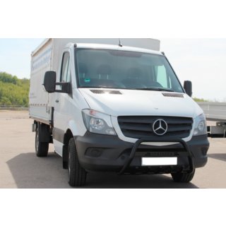 Defensa frontal WT004 (negro) Mercedes Sprinter W906 2006–2018 foto 1