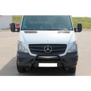 Defensa frontal WT004 (negro) Mercedes Sprinter W906 2006–2018 foto 3