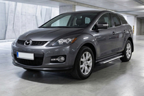 Mazda CX-7 2006-2012 Estribos Laterales Line (2 uds., Aluminio) foto 1