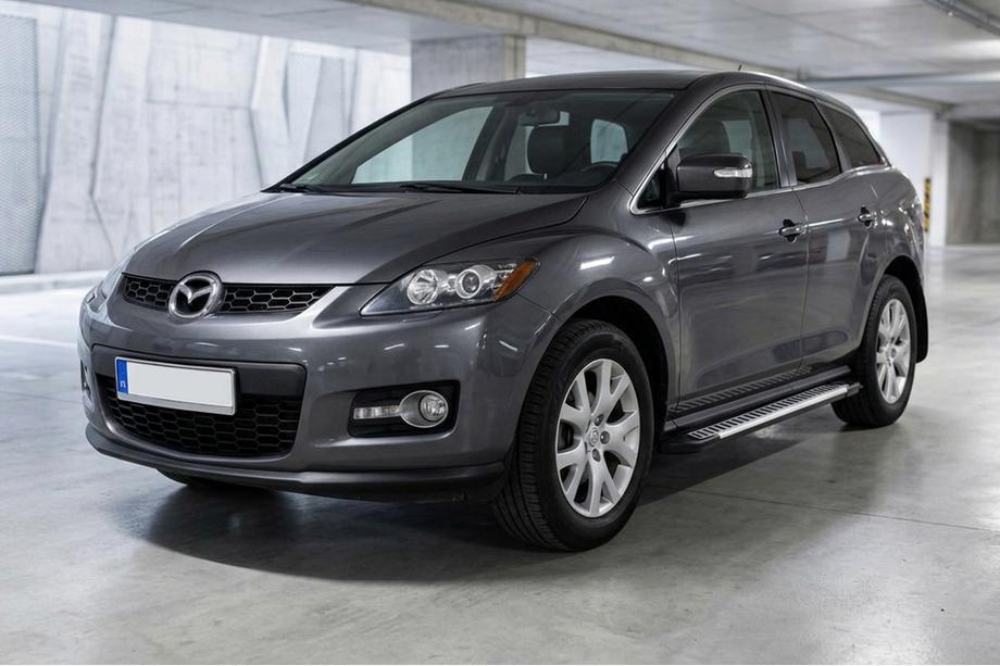 Mazda CX-7 2006-2012 Estribos Laterales Line (2 uds., Aluminio) Image