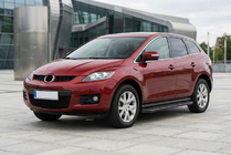 Mazda CX-7 2006-2012 Estribos Laterales Bosphorus Black (2 uds., Aluminio) foto 1