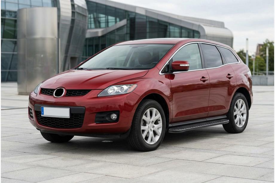 Mazda CX-7 2006-2012 Estribos Laterales Bosphorus Black (2 uds., Aluminio) Image