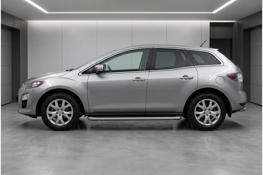 Mazda CX-7 2006-2012 Estribos Laterales Tayga Grey (2 uds., Aluminio) Image