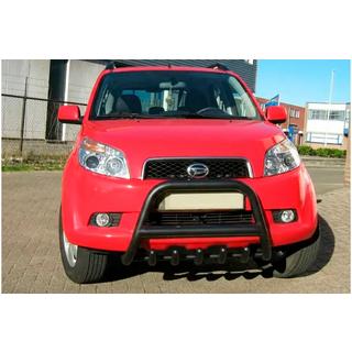 Defensa Delantera WT003 Negra (Acero Inoxidable) Daihatsu Terios 2006-2017 foto 1