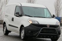 Fiat Doblo II 2010-2022 Defensa Delantera WT003 Negra (Acero Inoxidable) foto 4