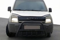 Ford Connect 2002–2006 Defensa Delantera WT004 Negra (Acero Inoxidable) foto 1