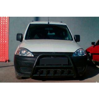 Defensa Delantera WT003 Negra Acero Inoxidable foto 1