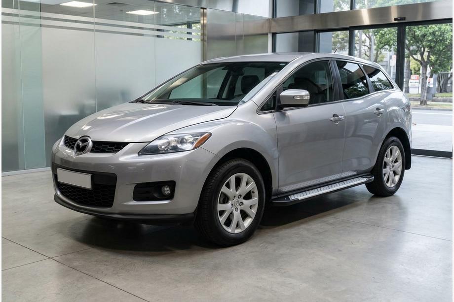 Mazda CX-7 2006-2012 Estribos Laterales Allmond Grey (2 uds., Aluminio) Image