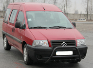 Citroen Jumpy 1996-2007 Defensa Delantera WT003 Negra Acero Inoxidable foto 4