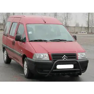 Defensa Delantera WT003 Negra Acero Inoxidable foto 4
