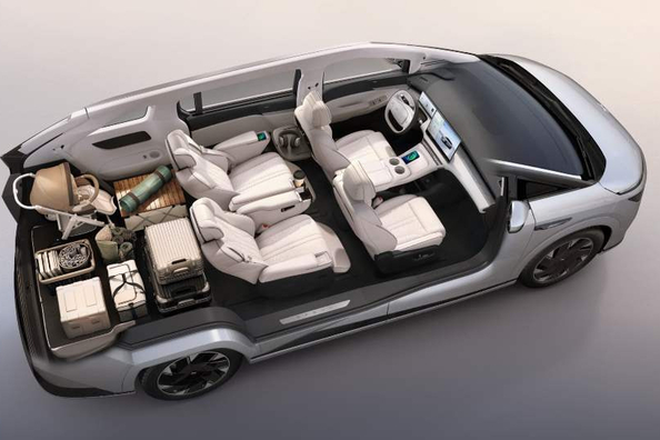 Reseña del XPeng X9: MPV eléctrico futurista para viajes familiares Foto 6