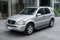 Mercedes ML W163 1997-2005 Estribos Laterales Fullmond (2 uds., Aluminio) foto 1