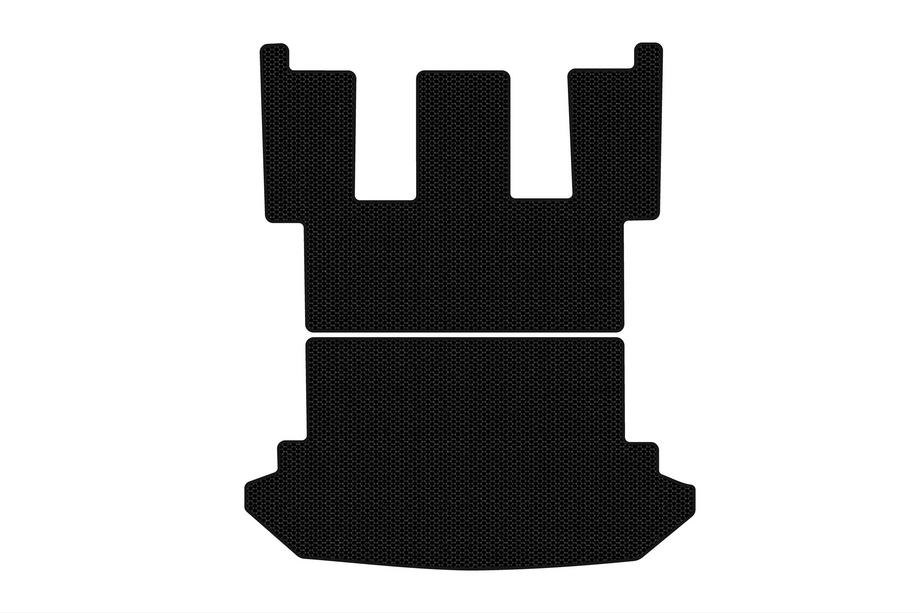 Peugeot 807 2002-2014 Alfombrilla de goma para maletero Carsuit (Negro) Foto 1