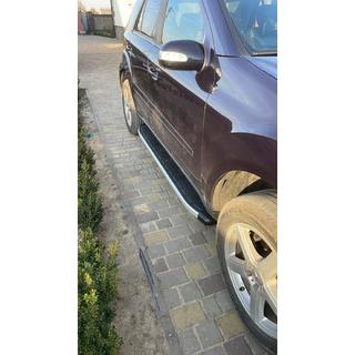 Estribos Laterales Fullmond (2 uds., Aluminio) Mercedes ML W164 2005-2011 foto 2