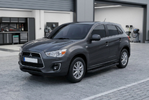 Mitsubishi ASX 2010-2023 Estribos Laterales Allmond Black (2 uds., Aluminio) foto 1