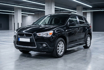 Mitsubishi ASX 2010-2023 Estribos Laterales Maydos V1 (2 uds., Aluminio y Acero Inoxidable) foto 1