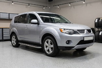 Mitsubishi Outlander 2006-2012 Estribos Laterales Maydos V1 (2 uds., Aluminio y Acero Inoxidable) foto 1