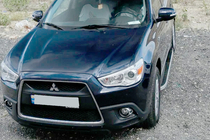 Mitsubishi Outlander 2006-2012 Estribos Laterales Tayga Grey (2 uds., Aluminio) foto 4