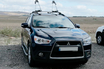Mitsubishi Outlander 2006-2012 Estribos Laterales Tayga Grey (2 uds., Aluminio) foto 12