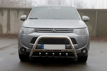 Mitsubishi Outlander 2012-2021 Defensa Delantera WT004 (Acero Inoxidable) foto 3