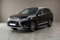 Mitsubishi Outlander 2012-2021 Estribos Laterales Duru (2 uds., Aluminio) foto 1