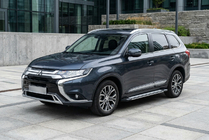Mitsubishi Outlander 2012-2021 Estribos Laterales Rainbow (2 uds., Aluminio) foto 1