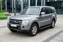 Mitsubishi Pajero Wagon IV 2006-2021 Estribos Laterales Allmond Black (2 uds., Aluminio) foto 1