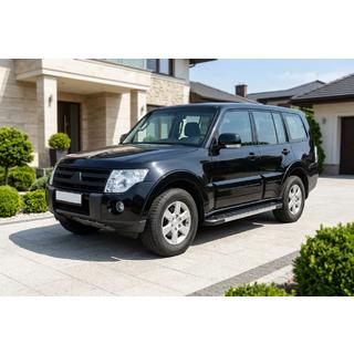 Estribos Laterales RedLine V1 (2 uds., Aluminio) Mitsubishi Pajero Wagon IV 2006-2021 foto 1