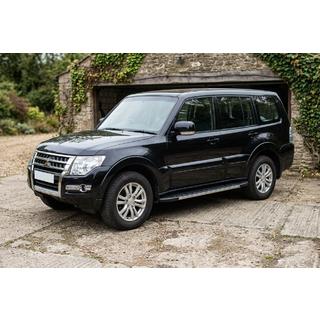 Estribos Laterales Duru (2 uds., Aluminio) Mitsubishi Pajero Wagon IV 2006-2021 foto 1