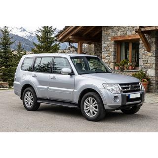 Estribos Laterales Bosphorus Black (2 uds., Aluminio) Mitsubishi Pajero Wagon IV 2006-2021 foto 1