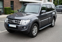 Mitsubishi Pajero Wagon IV 2006-2021 Estribos Laterales Tayga (2 uds., Aluminio) foto 1