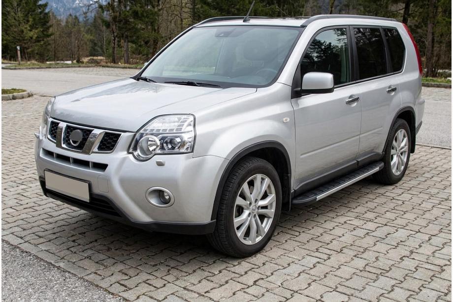 Nissan X-trail T31 2007-2014 Estribos Laterales Duru (2 uds., Aluminio) Image
