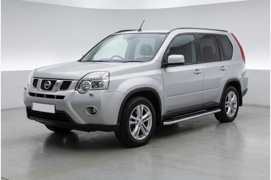 Nissan X-trail T31 2007-2014 Estribos Laterales Maydos V1 (2 uds., Aluminio y Acero Inoxidable) Image