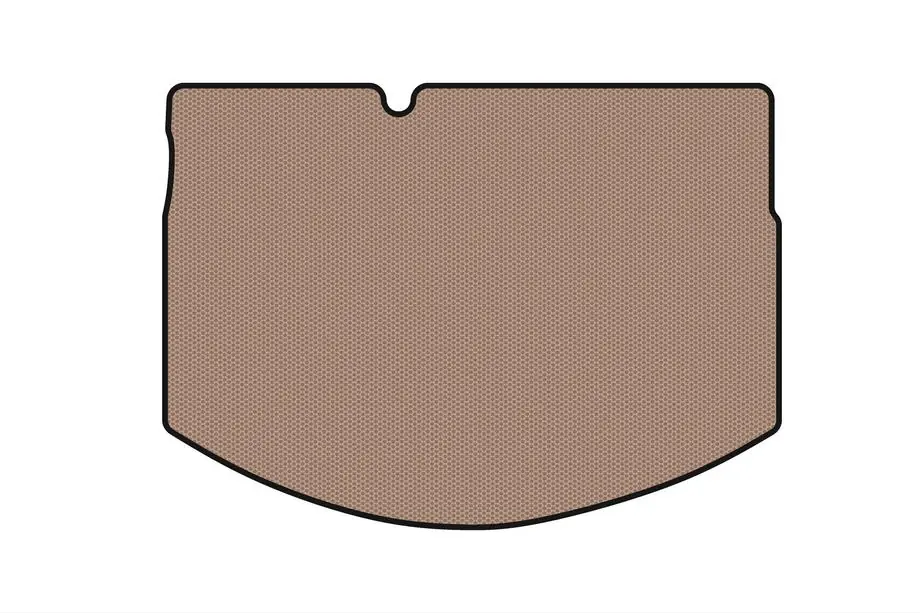 Citroen C-3 2009–2016 Alfombrilla de goma para maletero Carsuit (HB, beige) Foto 1
