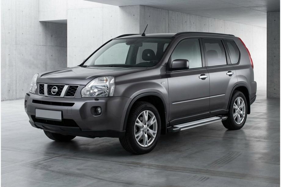 Nissan X-trail T31 2007-2014 Estribos Laterales Rainbow (2 uds., Aluminio) Image